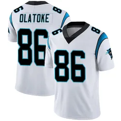 Praise Olatoke Carolina Panthers Limited Men's Vapor Untouchable Jersey (White)