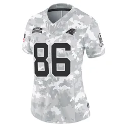 Praise Olatoke Carolina Panthers Limited Women's 2024 Salute to Service Jersey (Arctic Camo)