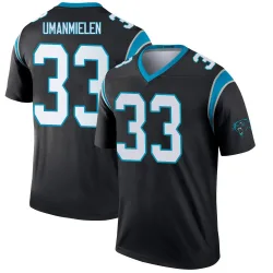 Princely Umanmielen Carolina Panthers Legend Men's Jersey (Black)
