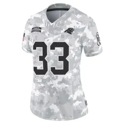 Princely Umanmielen Carolina Panthers Limited Women's 2024 Salute to Service Jersey (Arctic Camo)