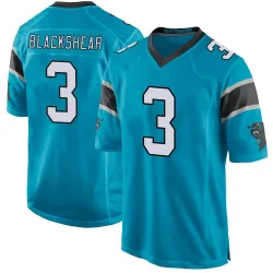 Raheem Blackshear Carolina Panthers Game Men's Alternate Jersey (Blue)