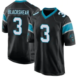 Raheem Blackshear Carolina Panthers Game Men's Team Color Jersey (Black)