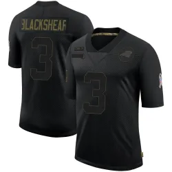 Raheem Blackshear Carolina Panthers Limited Men's 2020 Salute To Service Jersey (Black)
