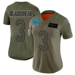 Raheem Blackshear Carolina Panthers Limited Women's 2019 Salute to Service Jersey (Camo)