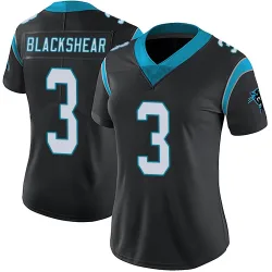 Raheem Blackshear Carolina Panthers Limited Women's Team Color Vapor Untouchable Jersey (Black)