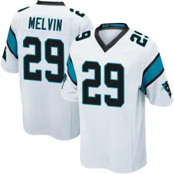 Rashaan Melvin Carolina Panthers Game Men's Jersey (White)
