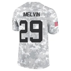 Rashaan Melvin Carolina Panthers Limited Men's 2024 Salute to Service Jersey (Arctic Camo)