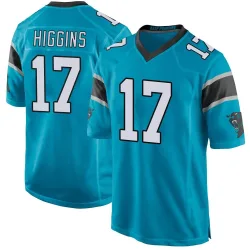 Rashard Higgins Carolina Panthers Game Men's Alternate Jersey (Blue)
