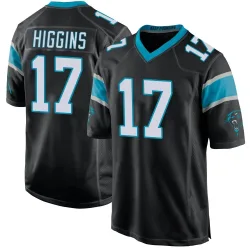 Rashard Higgins Carolina Panthers Game Men's Team Color Jersey (Black)