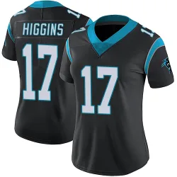 Rashard Higgins Carolina Panthers Limited Women's Team Color Vapor Untouchable Jersey (Black)