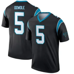 Rico Dowdle Carolina Panthers Legend Men's Jersey (Black)