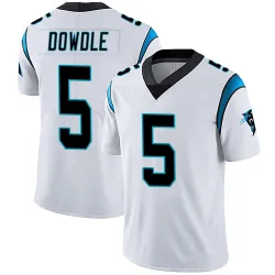 Rico Dowdle Carolina Panthers Limited Men's Vapor Untouchable Jersey (White)