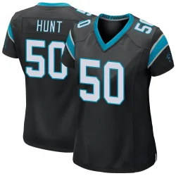 Robert Hunt Carolina Panthers Game Women's Team Color Jersey (Black)