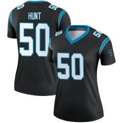 Robert Hunt Carolina Panthers Legend Women's Jersey (Black)