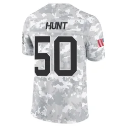 Robert Hunt Carolina Panthers Limited Men's 2024 Salute to Service Jersey (Arctic Camo)