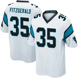 Ryan Fitzgerald Carolina Panthers Game Men's Jersey (White)