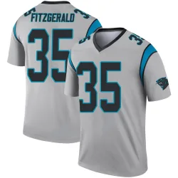 Ryan Fitzgerald Carolina Panthers Legend Men's Inverted Silver Jersey ()