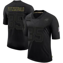 Ryan Fitzgerald Carolina Panthers Limited Men's 2020 Salute To Service Jersey (Black)