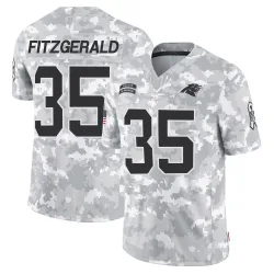Ryan Fitzgerald Carolina Panthers Limited Men's 2024 Salute to Service Jersey (Arctic Camo)