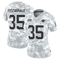 Ryan Fitzgerald Carolina Panthers Limited Women's 2024 Salute to Service Jersey (Arctic Camo)
