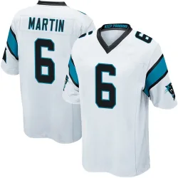 Sam Martin Carolina Panthers Game Youth Jersey (White)