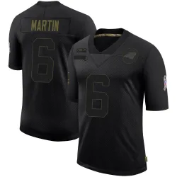 Sam Martin Carolina Panthers Limited Men's 2020 Salute To Service Jersey (Black)