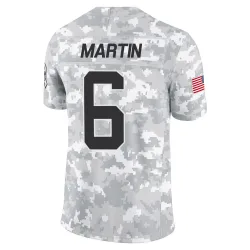 Sam Martin Carolina Panthers Limited Men's 2024 Salute to Service Jersey (Arctic Camo)