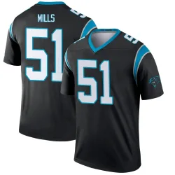 Sam Mills Carolina Panthers Legend Men's Jersey (Black)