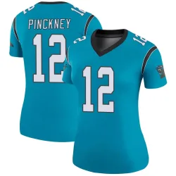 Sam Pinckney Carolina Panthers Legend Women's Color Rush Jersey (Blue)
