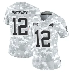 Sam Pinckney Carolina Panthers Limited Women's 2024 Salute to Service Jersey (Arctic Camo)