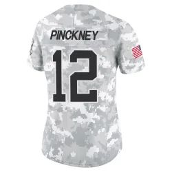 Sam Pinckney Carolina Panthers Limited Women's 2024 Salute to Service Jersey (Arctic Camo)