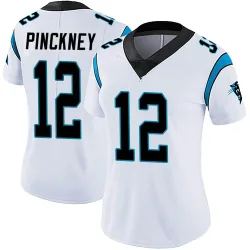Sam Pinckney Carolina Panthers Limited Women's Vapor Untouchable Jersey (White)