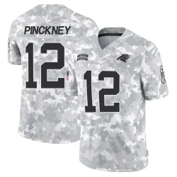 Sam Pinckney Carolina Panthers Limited Youth 2024 Salute to Service Jersey (Arctic Camo)