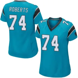 Sam Roberts Carolina Panthers Game Women's Alternate Jersey (Blue)