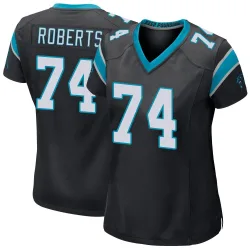Sam Roberts Carolina Panthers Game Women's Team Color Jersey (Black)