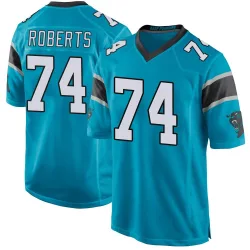 Sam Roberts Carolina Panthers Game Youth Alternate Jersey (Blue)