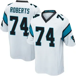 Sam Roberts Carolina Panthers Game Youth Jersey (White)
