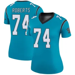 Sam Roberts Carolina Panthers Legend Women's Color Rush Jersey (Blue)