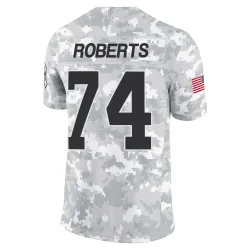 Sam Roberts Carolina Panthers Limited Men's 2024 Salute to Service Jersey (Arctic Camo)