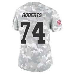 Sam Roberts Carolina Panthers Limited Women's 2024 Salute to Service Jersey (Arctic Camo)