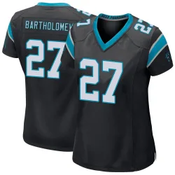 Shemar Bartholomew Carolina Panthers Game Women's Team Color Jersey (Black)