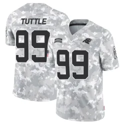 Shy Tuttle Carolina Panthers Limited Men's 2024 Salute to Service Jersey (Arctic Camo)