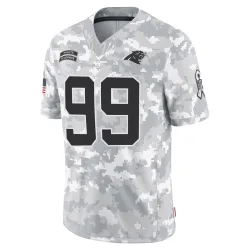 Shy Tuttle Carolina Panthers Limited Men's 2024 Salute to Service Jersey (Arctic Camo)
