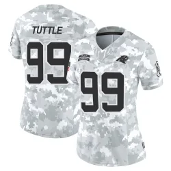 Shy Tuttle Carolina Panthers Limited Women's 2024 Salute to Service Jersey (Arctic Camo)