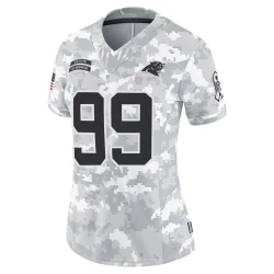 Shy Tuttle Carolina Panthers Limited Women's 2024 Salute to Service Jersey (Arctic Camo)