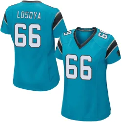 Steven Losoya Carolina Panthers Game Women's Alternate Jersey (Blue)
