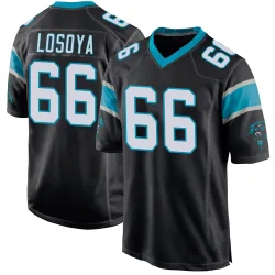 Steven Losoya Carolina Panthers Game Youth Team Color Jersey (Black)
