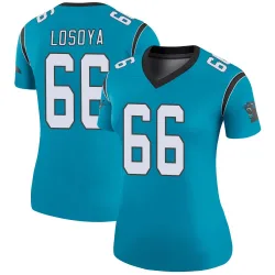 Steven Losoya Carolina Panthers Legend Women's Color Rush Jersey (Blue)