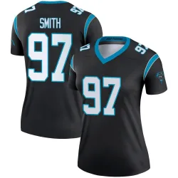 T.J. Smith Carolina Panthers Legend Women's Jersey (Black)