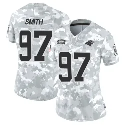 T.J. Smith Carolina Panthers Limited Women's 2024 Salute to Service Jersey (Arctic Camo)
